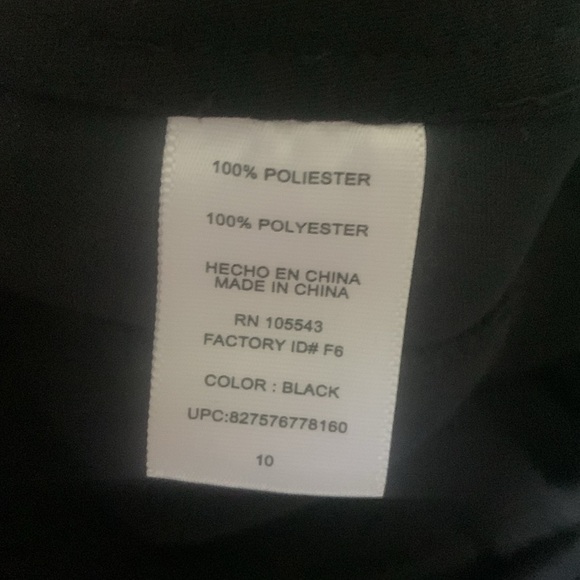 Derek Lam For Design Nation Pleated Black Ankle Length Pants Sz 10 NWT - Picture 11 of 12